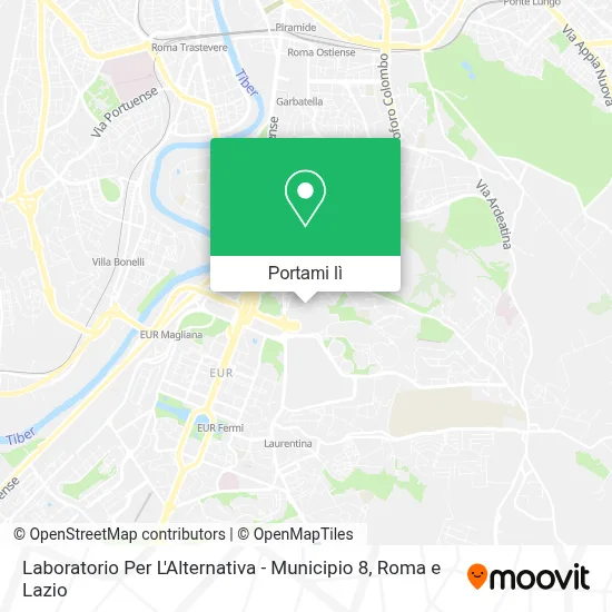 Mappa Laboratorio Per L'Alternativa - Municipio 8