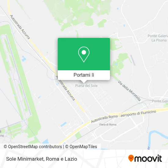 Mappa Sole Minimarket