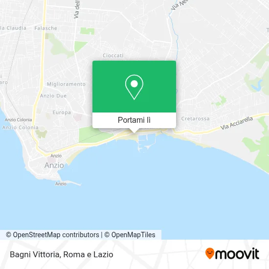 Mappa Bagni Vittoria