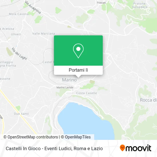 Mappa Castelli In Gioco - Eventi Ludici