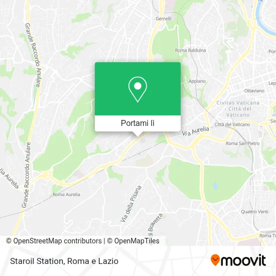 Mappa Staroil Station