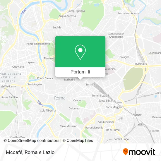 Mappa Mccafé