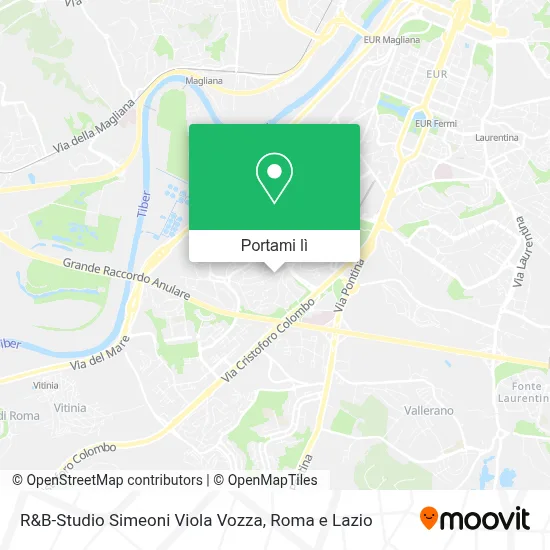 Mappa R&B-Studio Simeoni Viola Vozza