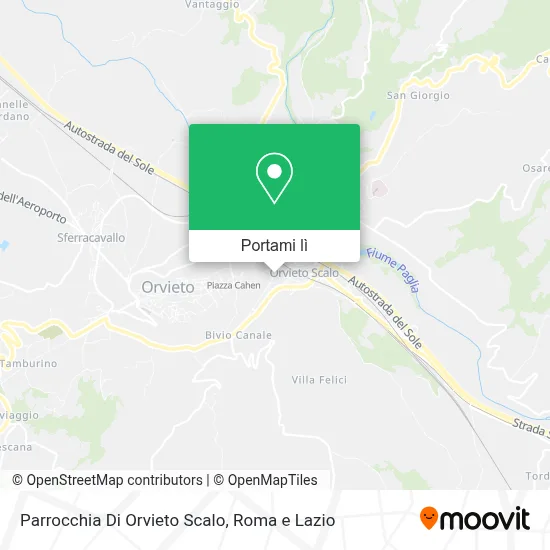 Mappa Parrocchia Di Orvieto Scalo