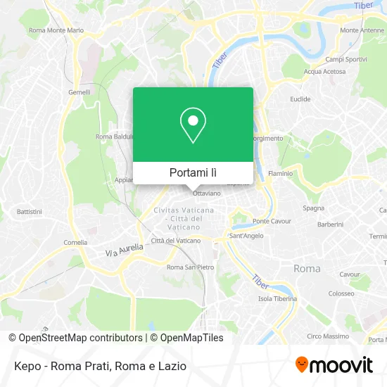 Mappa Kepo - Roma Prati