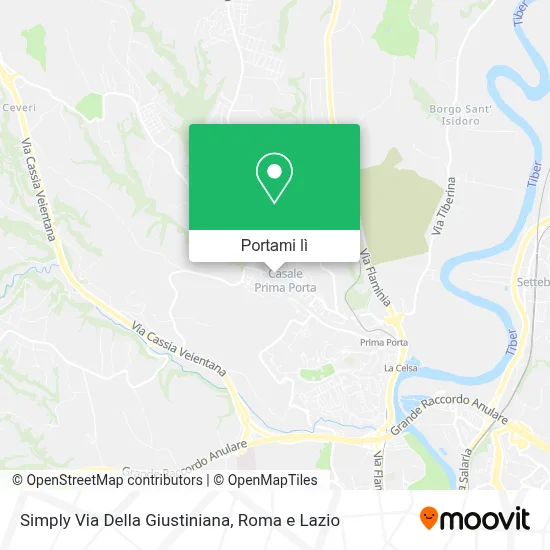Mappa Simply Via Della Giustiniana