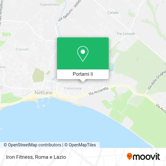 Mappa Iron Fitness