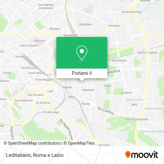 Mappa Leditaliano