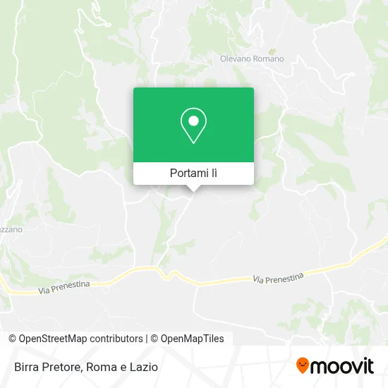 Mappa Birra Pretore