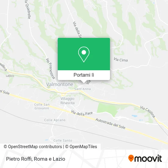 Mappa Pietro Roffi