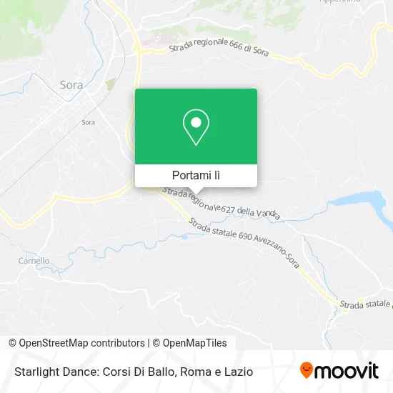 Mappa Starlight Dance: Corsi Di Ballo