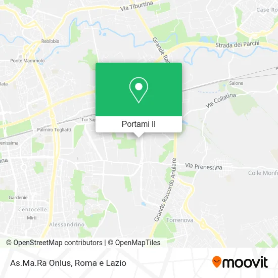 Mappa As.Ma.Ra Onlus