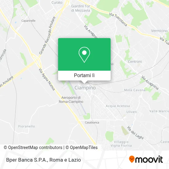Mappa Bper Banca S.P.A.