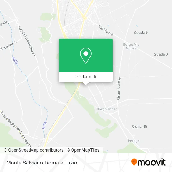 Mappa Monte Salviano