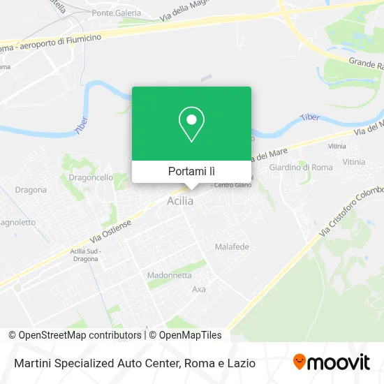 Mappa Martini Specialized Auto Center