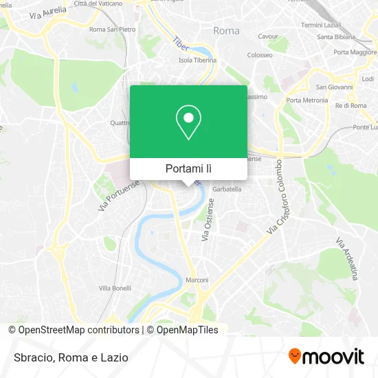 Mappa Sbracio