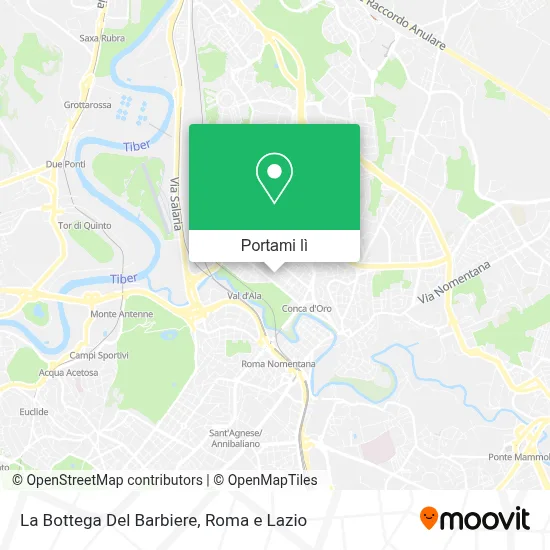 Mappa La Bottega Del Barbiere