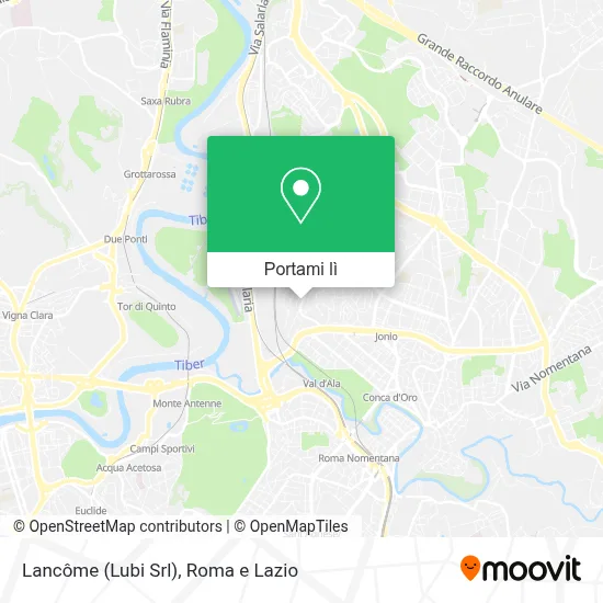 Mappa Lancôme (Lubi Srl)