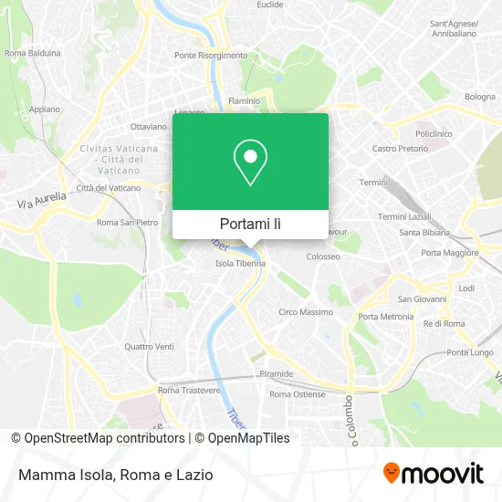 Mappa Mamma Isola