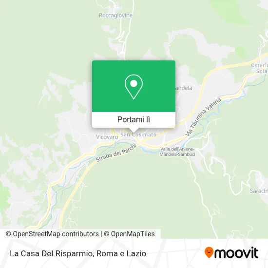 Mappa La Casa Del Risparmio