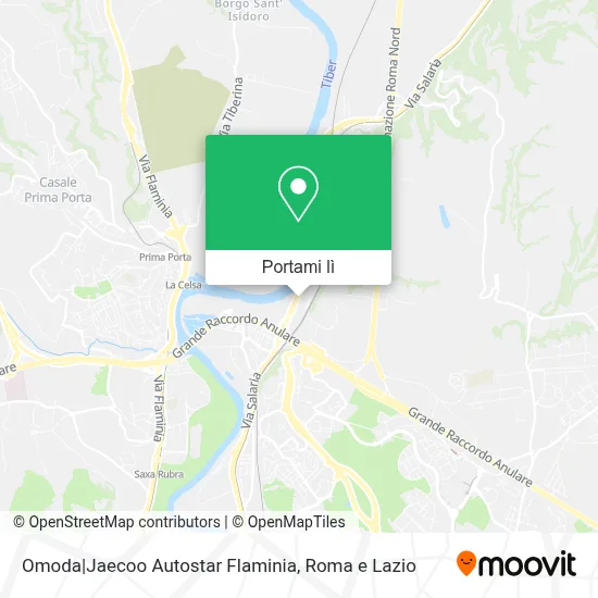 Mappa Omoda|Jaecoo Autostar Flaminia