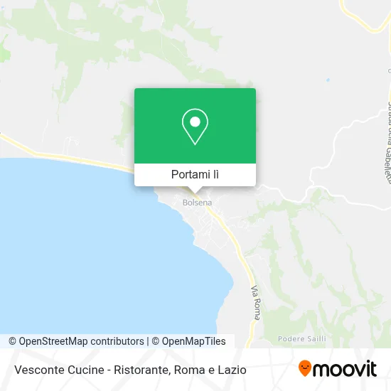 Mappa Vesconte Cucine - Ristorante