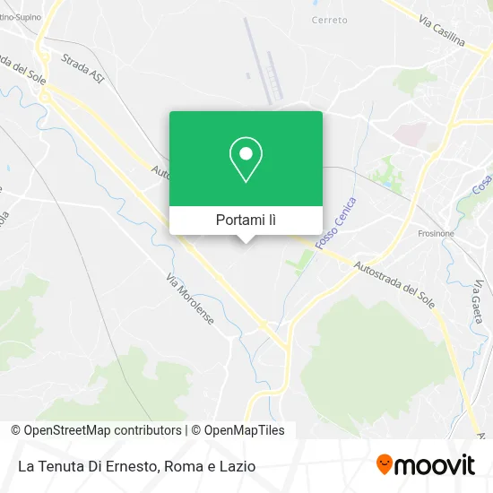 Mappa La Tenuta Di Ernesto