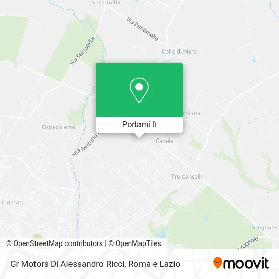 Mappa Gr Motors Di  Alessandro Ricci