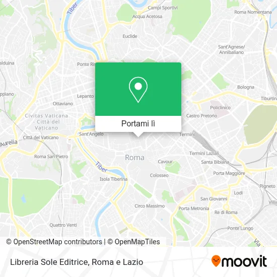 Mappa Libreria Sole Editrice