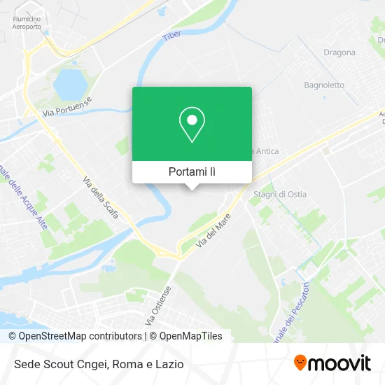 Mappa Sede Scout Cngei