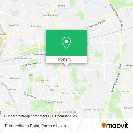 Mappa Primaedicola Point