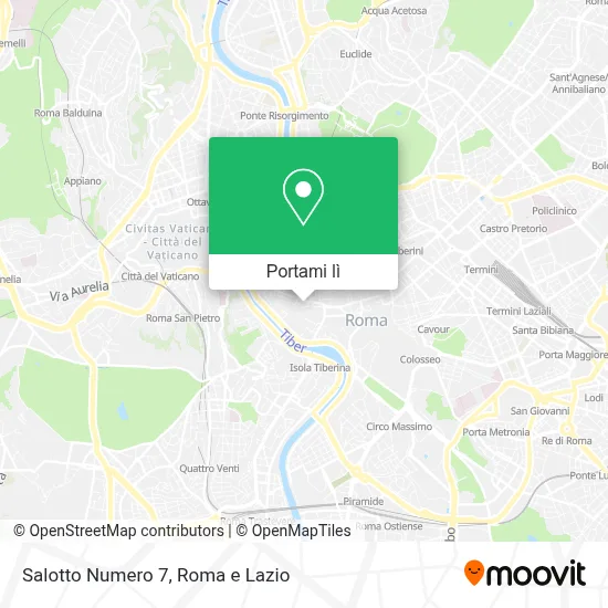 Mappa Salotto Numero 7