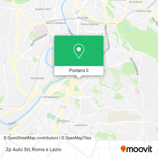 Mappa Zp Auto Srl