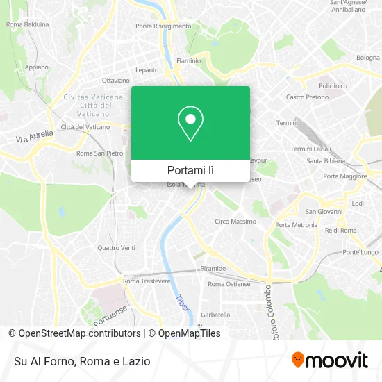 Mappa Su Al Forno
