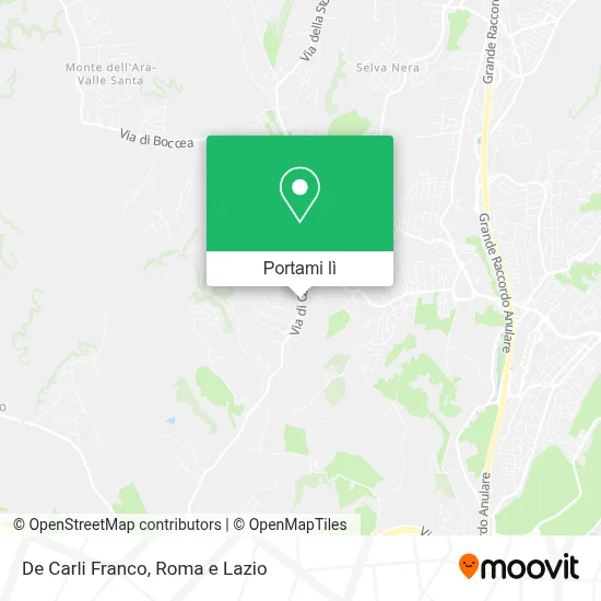Mappa De Carli Franco