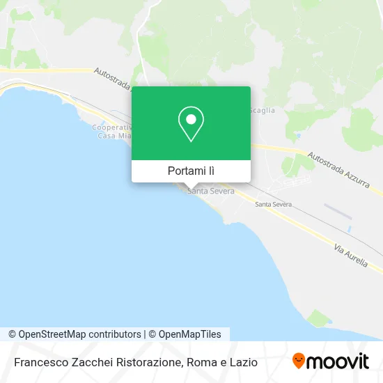 Mappa Francesco Zacchei Ristorazione