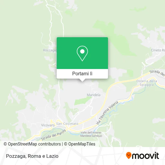 Mappa Pozzaga