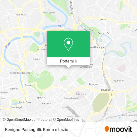 Mappa Benigno Passagrilli