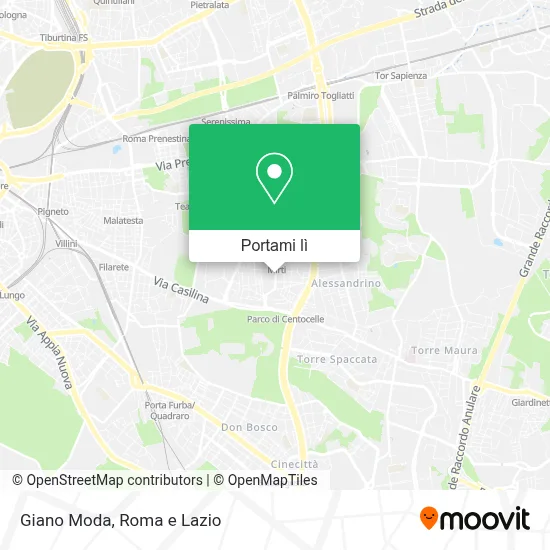 Mappa Giano Moda