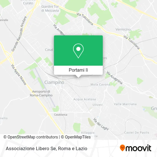 Mappa Associazione Libero Se