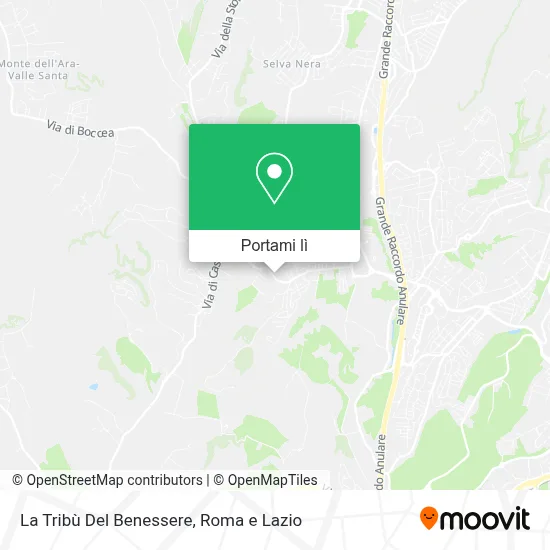 Mappa La Tribù Del Benessere