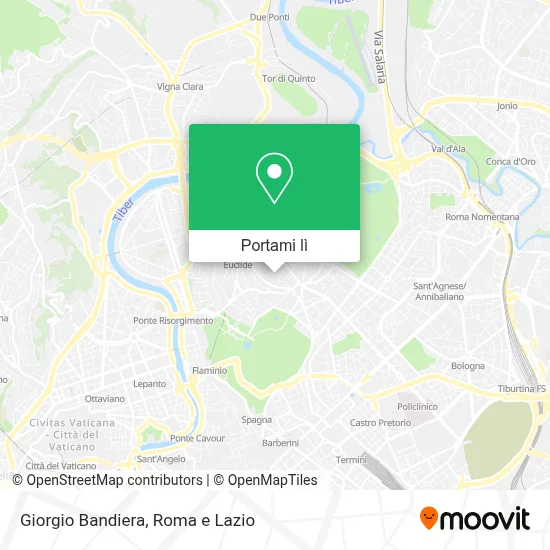 Mappa Giorgio Bandiera