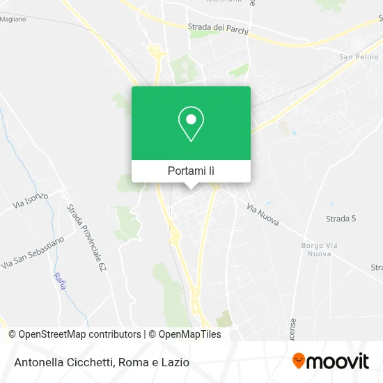 Mappa Antonella Cicchetti
