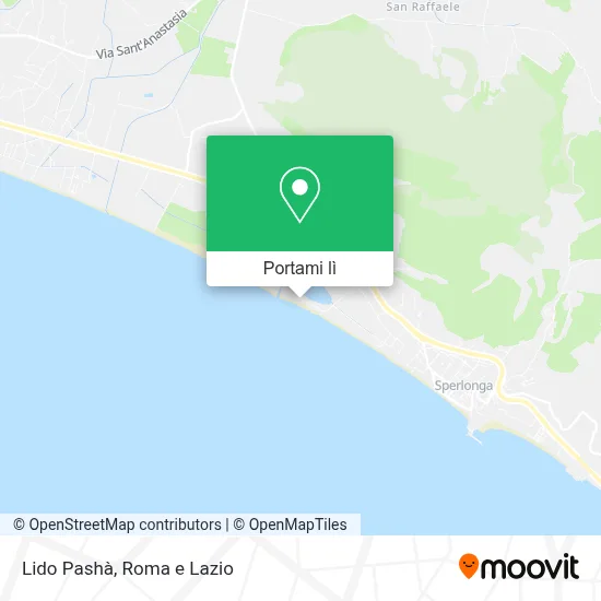 Mappa Lido Pashà