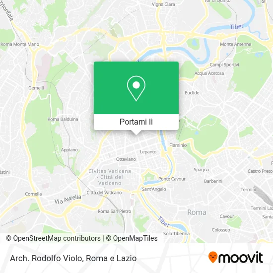 Mappa Arch. Rodolfo Violo