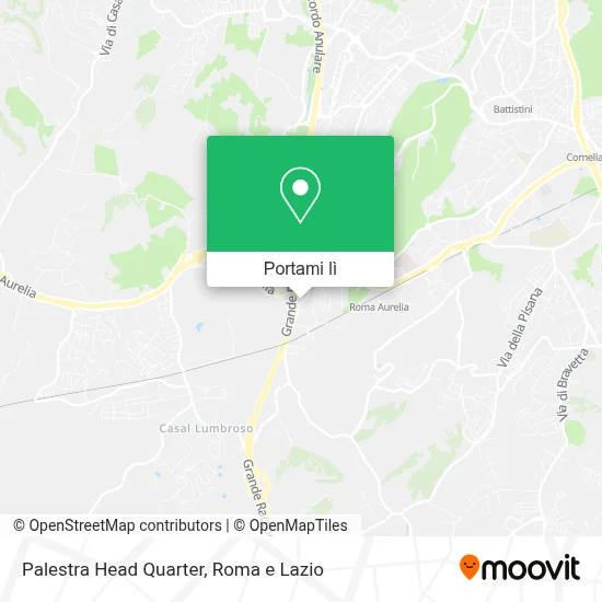 Mappa Palestra Head Quarter