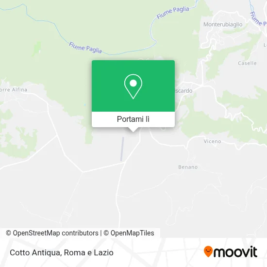 Mappa Cotto Antiqua