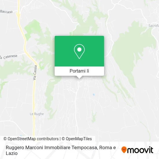 Mappa Ruggero Marconi Immobiliare Tempocasa