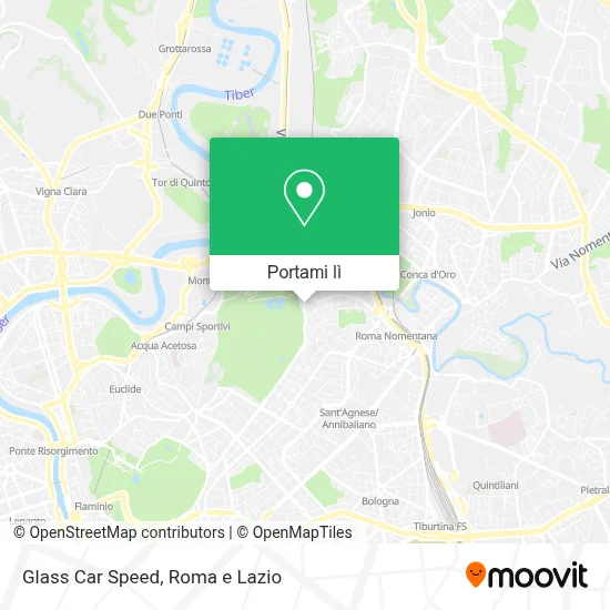 Mappa Glass Car Speed