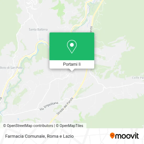 Mappa Farmacia Comunale